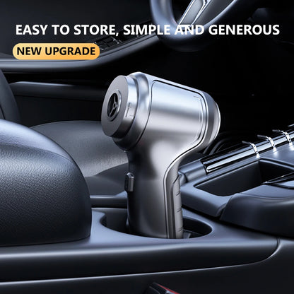 Wireless Car Vacuum | Handheld Vacuum Cleaner With Powerful Suction & Brushless Motor - ZOOMNSTORE