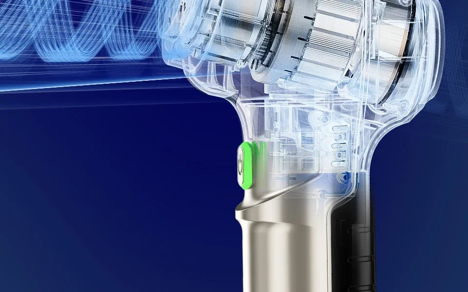 Wireless Car Vacuum - Portable Handheld Cleaner With Strong Suction & HEPA Filter - ZOOMNSTORE