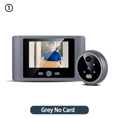 Wireless Door Viewer - Smart Doorbell Camera with 2.8in LCD Screen & PIR Motion Sensor - ZOOMNSTORE