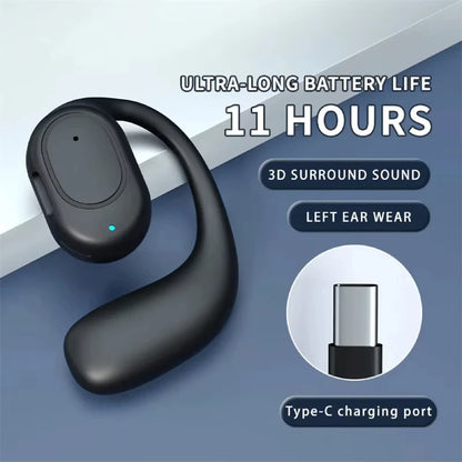 Wireless Ear Buds | Waterproof Bluetooth 5.3 Earhook Earphones for Running - ZOOMNSTORE