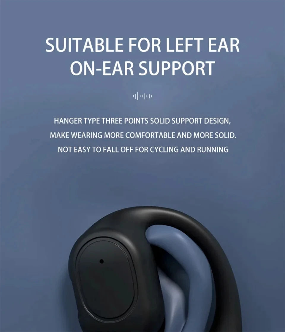 Wireless Ear Buds | Waterproof Bluetooth 5.3 Earhook Earphones for Running - ZOOMNSTORE