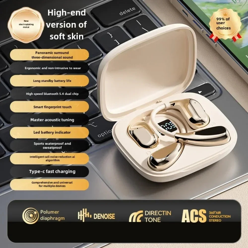 Wireless Earphones - Bluetooth Earbuds With HiFi Stereo Headset & Touch Control - ZOOMNSTORE