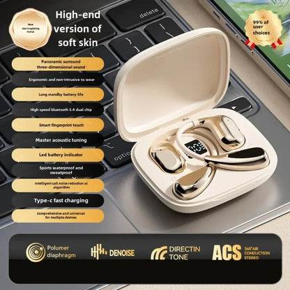 Wireless Earphones - Bluetooth Earbuds With HiFi Stereo Headset & Touch Control - ZOOMNSTORE