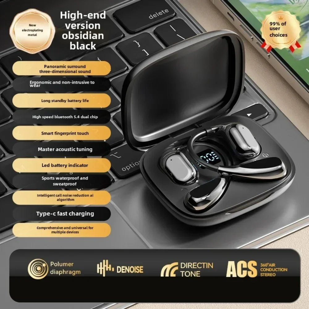 Wireless Earphones - Bluetooth Earbuds With HiFi Stereo Headset & Touch Control - ZOOMNSTORE
