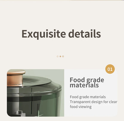 Mini Wireless Electric Garlic Press  Food Shredder - USB Rechargeable Kitchen Grinder - ZOOMNSTORE