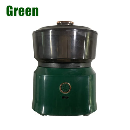 Mini Wireless Electric Garlic Press  Food Shredder - USB Rechargeable Kitchen Grinder - ZOOMNSTORE