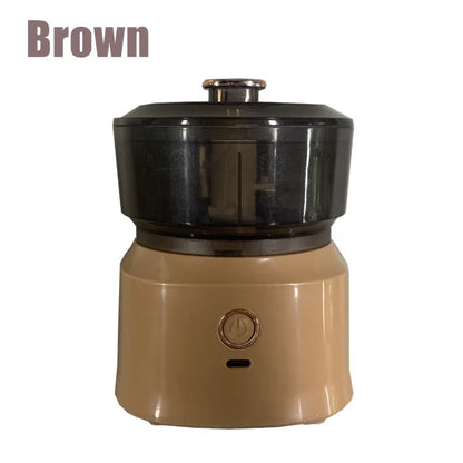 Mini Wireless Electric Garlic Press  Food Shredder - USB Rechargeable Kitchen Grinder - ZOOMNSTORE