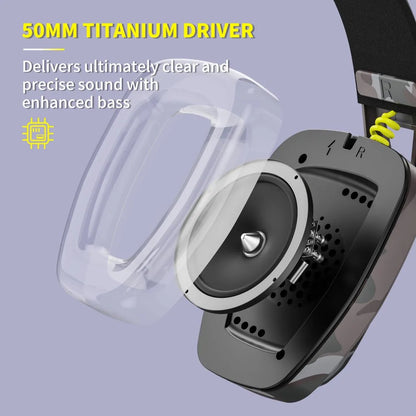 Wireless Gaming Headset - BINNUNE BW06 for PS5 PS4 PC Mac - ZOOMNSTORE