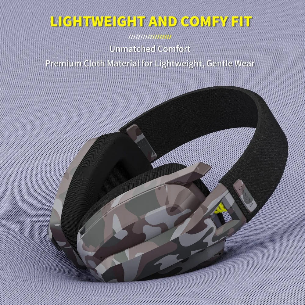 Wireless Gaming Headset - BINNUNE BW06 for PS5 PS4 PC Mac - ZOOMNSTORE