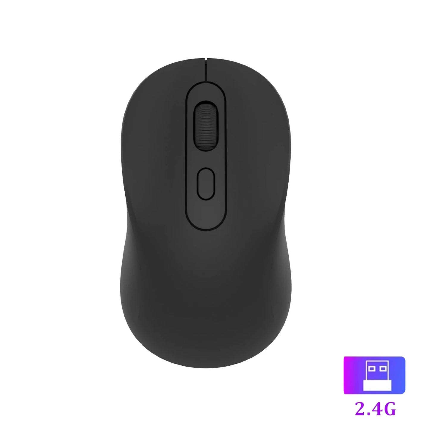 Bluetooth 5.2 Mouse 2.4G Wireless Mouse Rechargeable Dual Mode Gaming Mouse Silent Mouse 1600 DPI Mice For PC Laptop MacBook Pro - ZOOMNSTORE