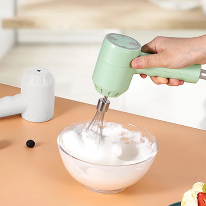 Wireless Hand Blender | Compact Food Blender & Portable Kitchen Mixer With Wire Whip Accessory - ZOOMNSTORE