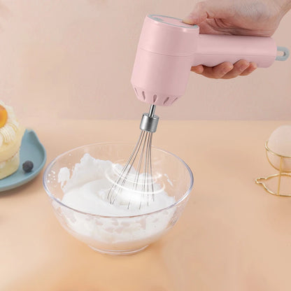 Wireless Hand Blender | Compact Food Blender & Portable Kitchen Mixer With Wire Whip Accessory - ZOOMNSTORE