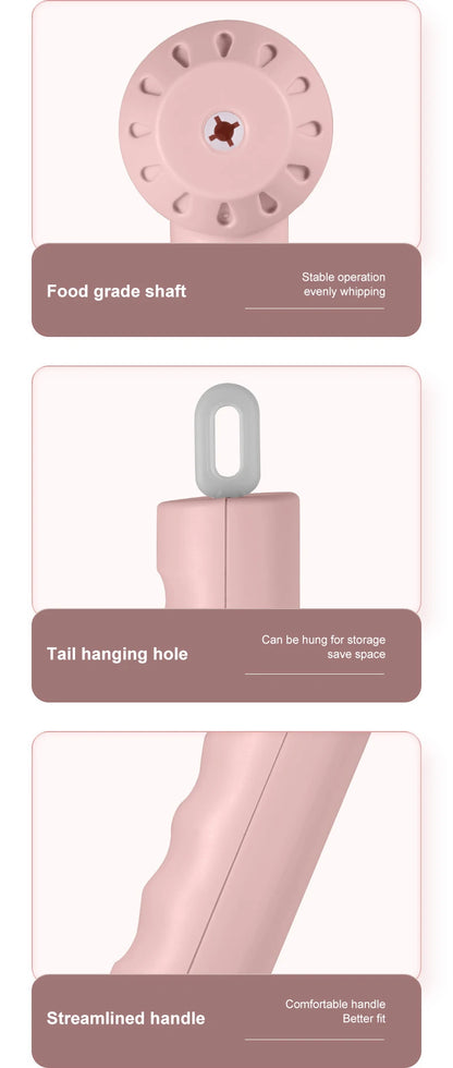 Wireless Hand Blender | Compact Food Blender & Portable Kitchen Mixer With Wire Whip Accessory - ZOOMNSTORE