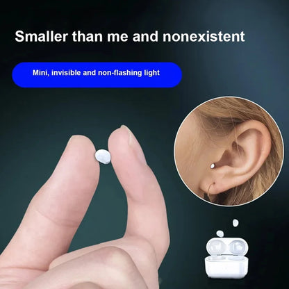 Wireless Invisible Earbuds – Bluetooth 5.2 Tiny Wireless Headphones With Touch Control - ZOOMNSTORE