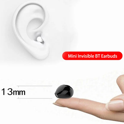 Wireless Invisible Earbuds – Bluetooth 5.2 Tiny Wireless Headphones With Touch Control - ZOOMNSTORE