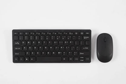 Wireless Mini Keyboard and Mouse Combo - 24G for Laptop PC Mac Smart TV PS4 - ZOOMNSTORE