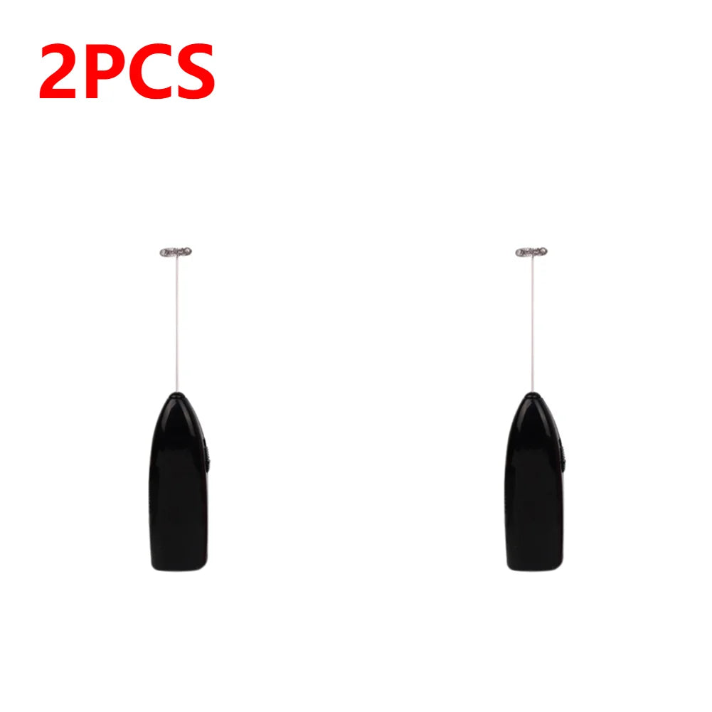 Wireless Milk Frother - Battery Powered Handheld Milk Frother With Stainless Steel Whisk - ZOOMNSTORE