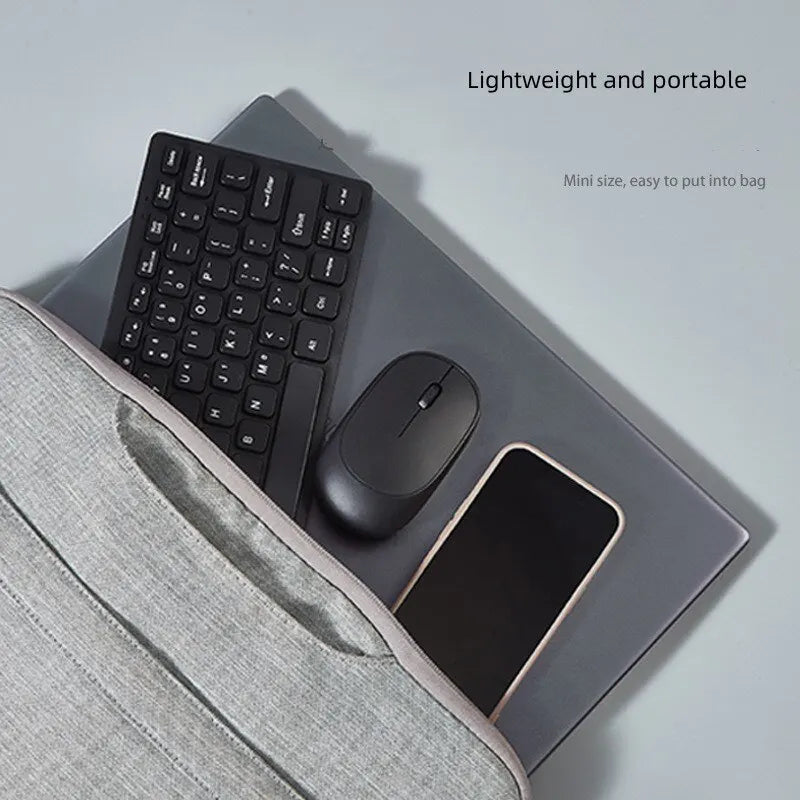 Wireless Mini Keyboard and Mouse Combo - 24G for Laptop PC Mac Smart TV PS4 - ZOOMNSTORE
