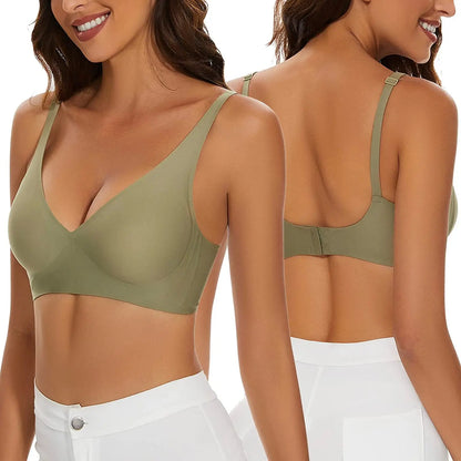 Sexy Seamless Bra Wire Free Brassiere Adjustable Wireless Bras Women Underwear Female Push Up Padded Bralette Lingerie Intimates - ZOOMNSTORE