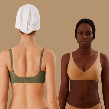 Wireless Push Up Bra - Seamless Jelly Bra With Wire Free Support & Adjustable Straps - ZOOMNSTORE