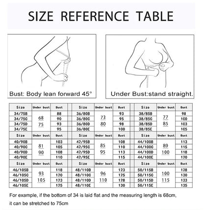 Wireless Push Up Bra - Ultra Thin Lace Bra Women | Large Size Bras, Adjustable Strap Bra - ZOOMNSTORE