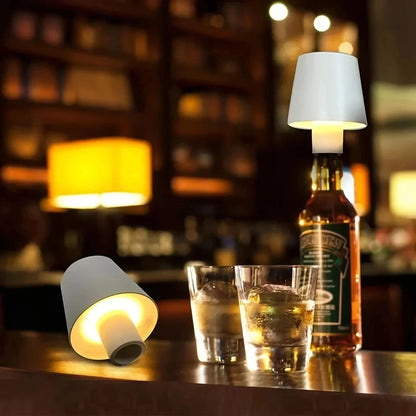 Wireless Touch LED Table Lamp - 3-Level Dimming for Bedroom Dining Room Bar and Desk - ZOOMNSTORE