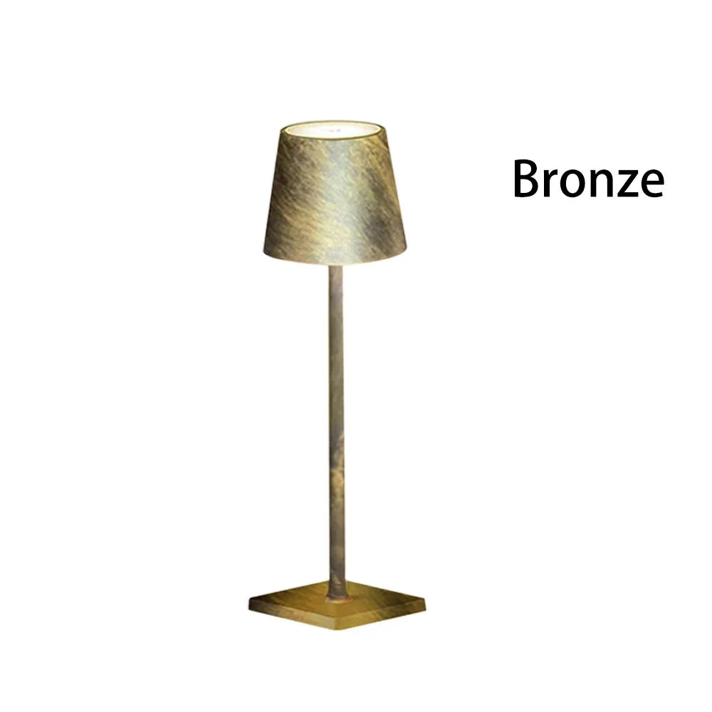 Wireless Touch LED Table Lamp - 3-Level Dimming for Bedroom Dining Room Bar and Desk - ZOOMNSTORE