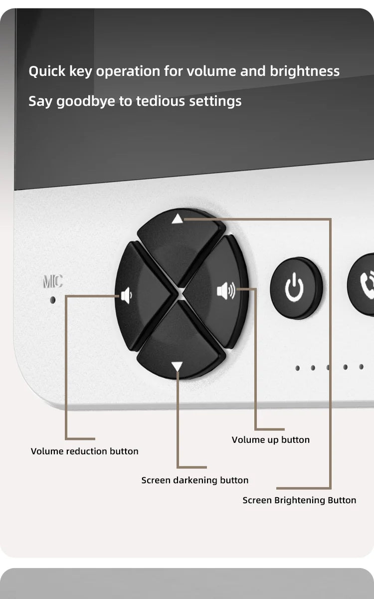 Wireless Video Doorbell - 4.3 Inch Color Display With Infrared Night Vision & Two-Way Intercom - ZOOMNSTORE