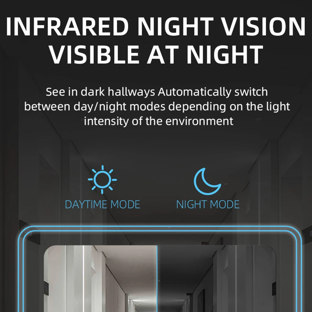 Wireless Video Doorbell - Solar Powered Waterproof Camera with Night Vision & Two-Way Intercom - ZOOMNSTORE