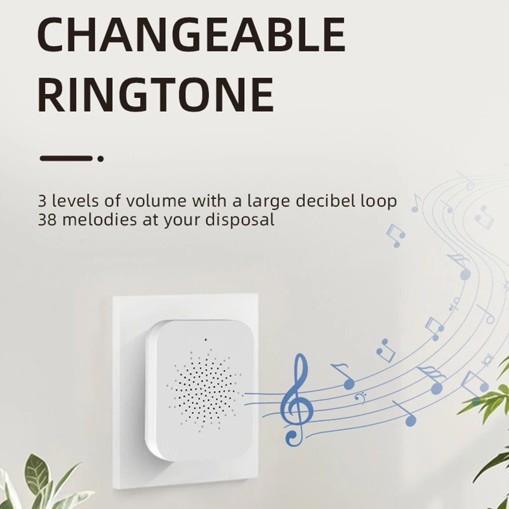 Wireless Video Doorbell - Solar Powered Waterproof Camera with Night Vision & Two-Way Intercom - ZOOMNSTORE