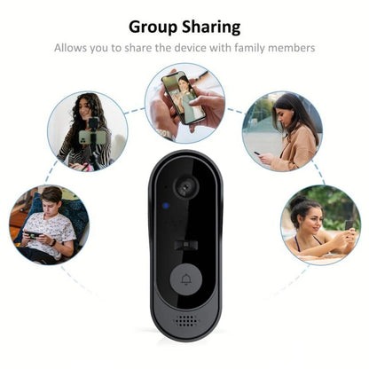 Wireless Video Doorbell - HD Video Intercom, Waterproof Outdoor Security Camera - ZOOMNSTORE