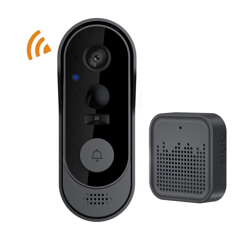 Wireless Video Doorbell - HD Video Intercom, Waterproof Outdoor Security Camera - ZOOMNSTORE