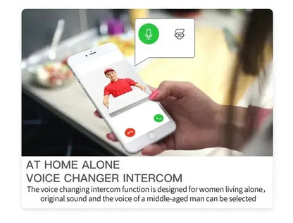 Wireless Video Doorbell - WiFi Doorbell With Night Vision & Two Way Audio - ZOOMNSTORE