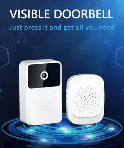 Wireless Video Doorbell - WiFi Doorbell With Night Vision & Two Way Audio - ZOOMNSTORE