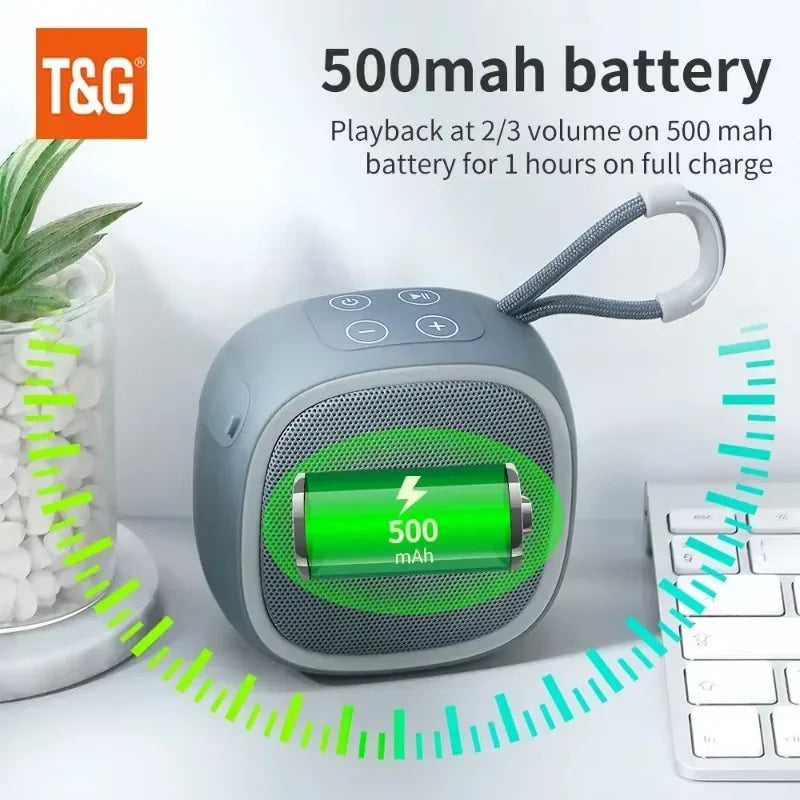 Wireless Waterproof Bluetooth Speaker - Powerful Portable Mini Bluetooth 5.3 Speaker - ZOOMNSTORE