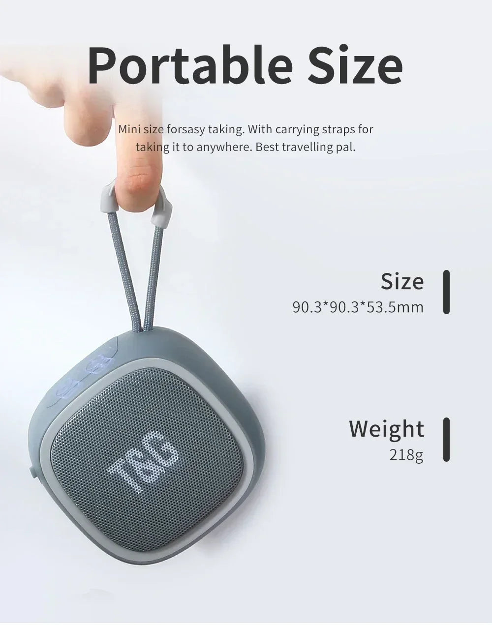 Wireless Waterproof Bluetooth Speaker - Powerful Portable Mini Bluetooth 5.3 Speaker - ZOOMNSTORE