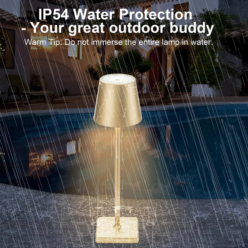 Wireless Wine Bottle Lamp - USB Rechargeable LED Table Light with Touch Control for Bar and Cafe Decor - ZOOMNSTORE