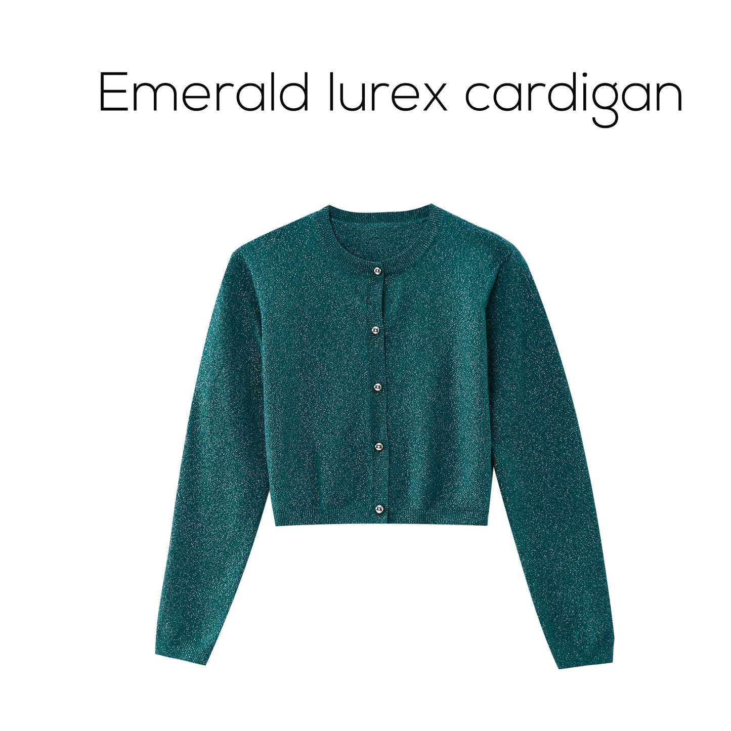 Womens Autumn Winter Maxi Dress  Modal Shirt Set - High Quality Lurex Cardigan - ZOOMNSTORE