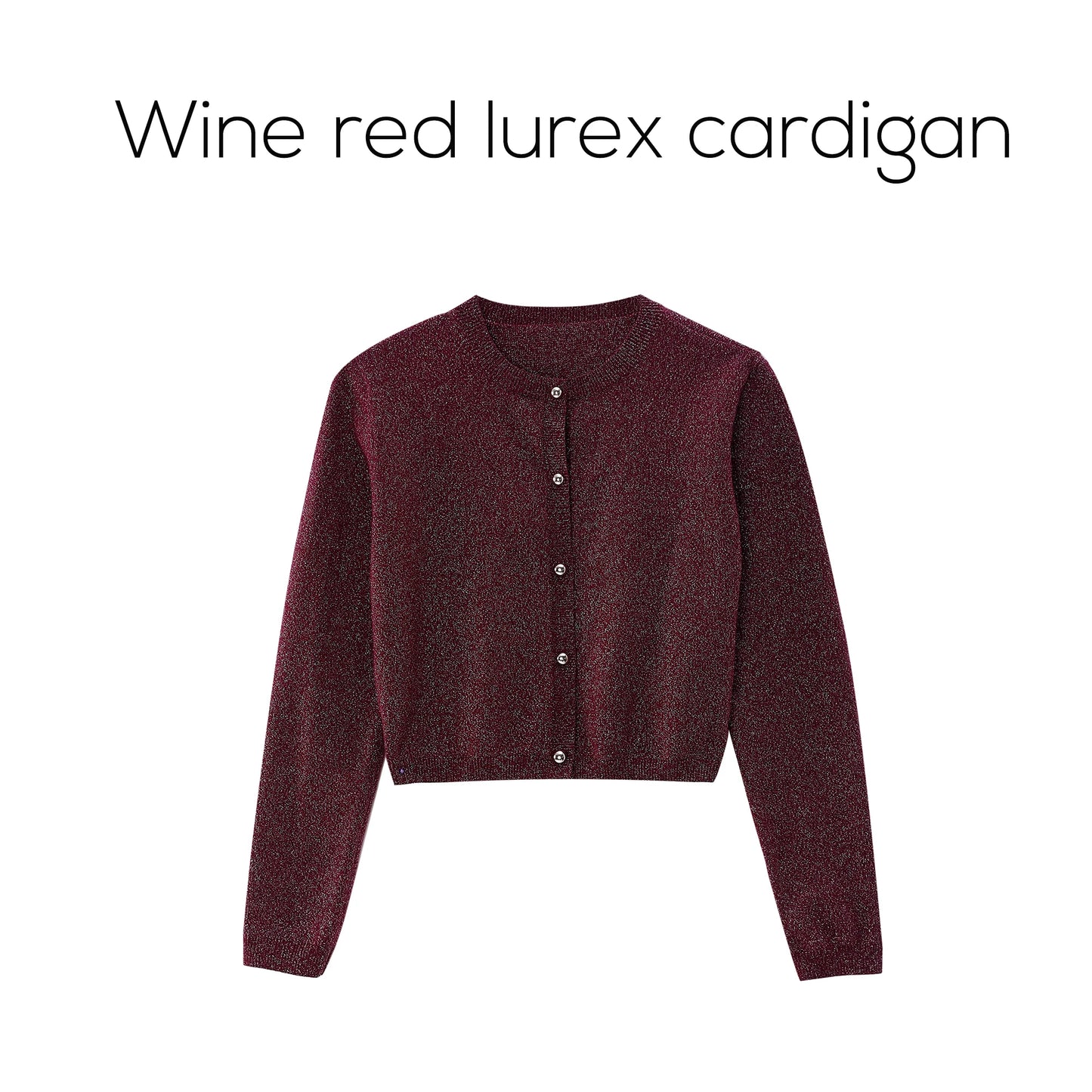 Womens Autumn Winter Maxi Dress  Modal Shirt Set - High Quality Lurex Cardigan - ZOOMNSTORE