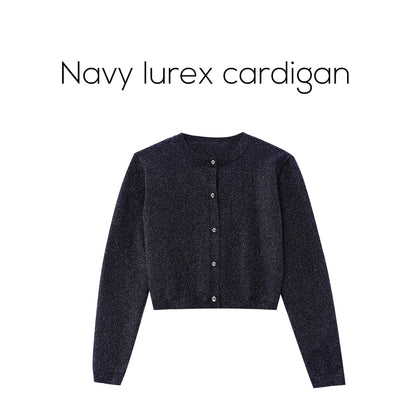 Womens Autumn Winter Maxi Dress  Modal Shirt Set - High Quality Lurex Cardigan - ZOOMNSTORE