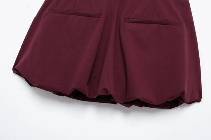 Retro Zipper Bomber Jacket for Women - Fall Loose Outerwear - ZOOMNSTORE