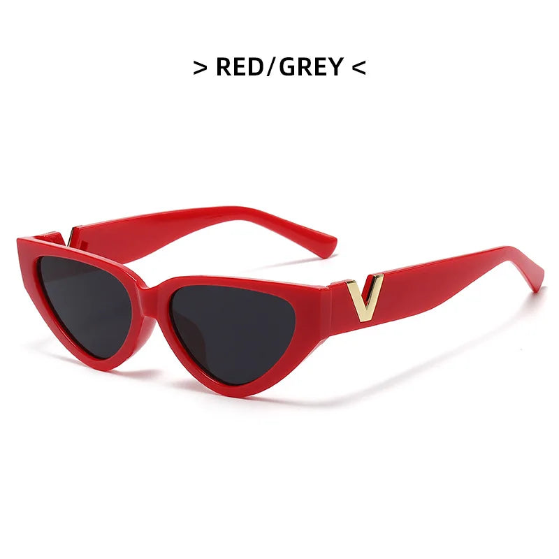 Luxury Cat Eye Sunglasses - Fashionable UV400 Womens Eyewear - ZOOMNSTORE