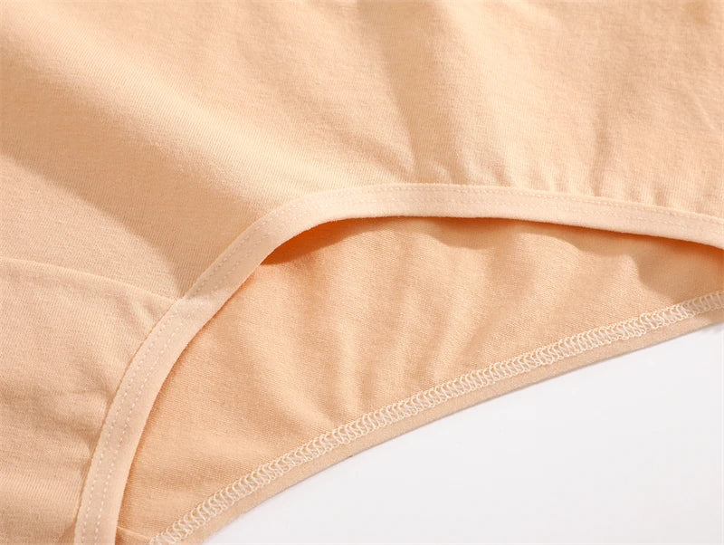 Women Cotton Briefs - Soft Breathable Low-Rise Panties 3Pcs Cotton Underwear Set - ZOOMNSTORE