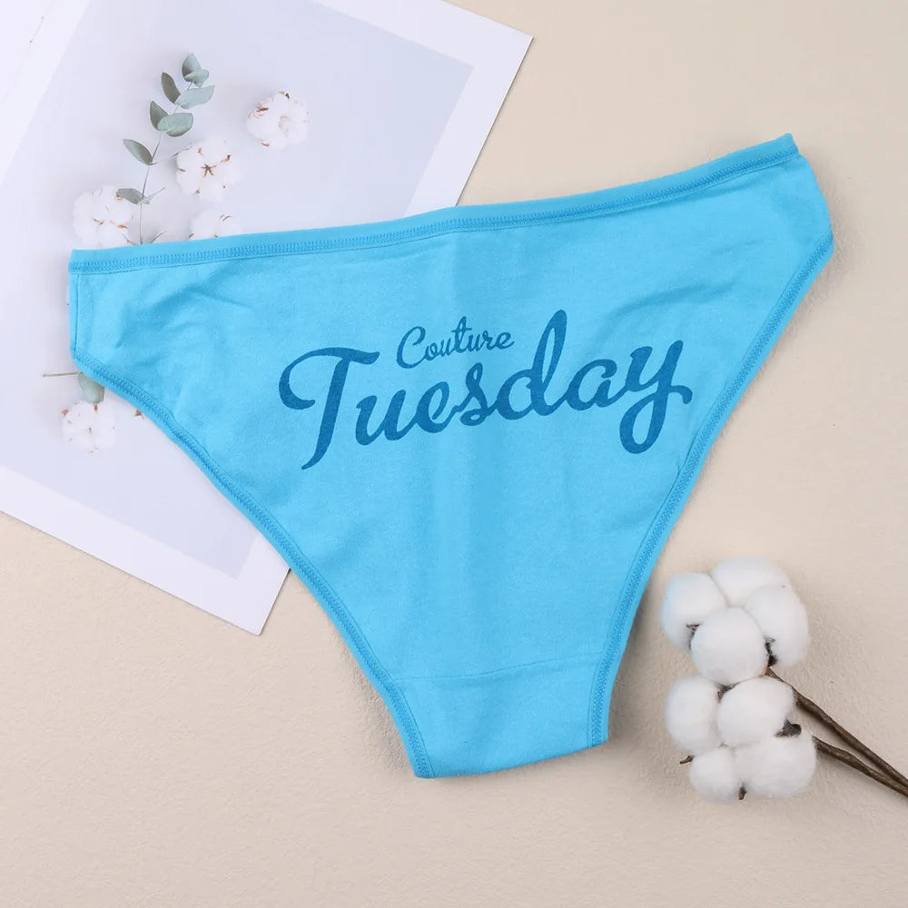 Women Cotton Panties - 7 Days Breathable Briefs | Comfortable Mid-Rise Underwear Set - ZOOMNSTORE