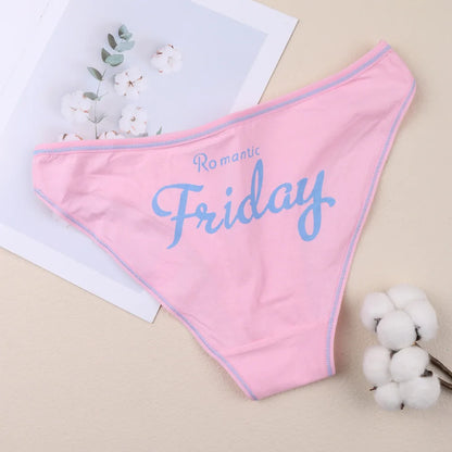 Women Cotton Panties - 7 Days Breathable Briefs | Comfortable Mid-Rise Underwear Set - ZOOMNSTORE