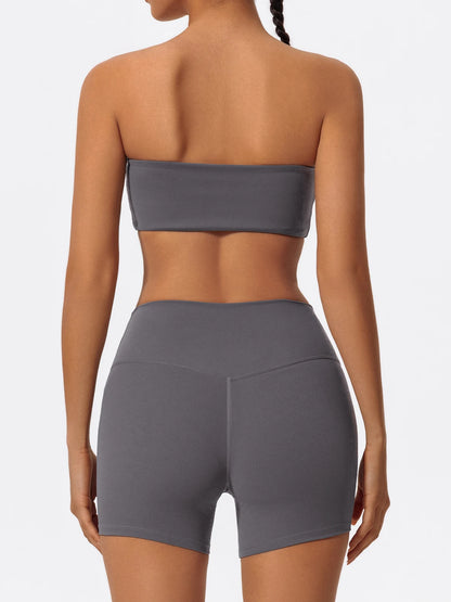 Women Fitness Sports Set | Yoga Workout Outfit – Moisture Wicking Fabric, Quick Dry Activewear - ZOOMNSTORE