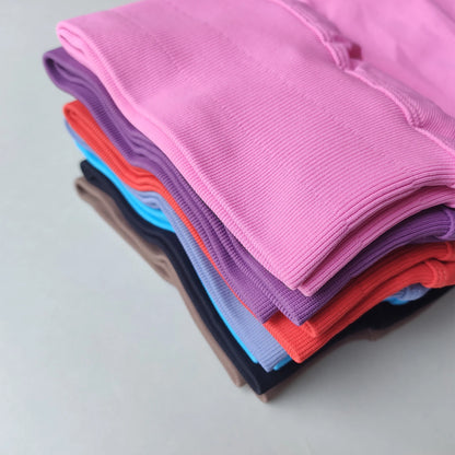 Women Gym Shorts - High Waisted Seamless Workout Shorts With Scrunch Butt Design - ZOOMNSTORE