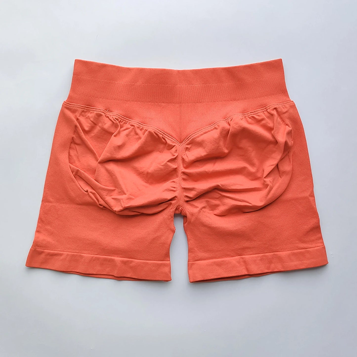 Women Gym Shorts - High Waisted Seamless Workout Shorts With Scrunch Butt Design - ZOOMNSTORE