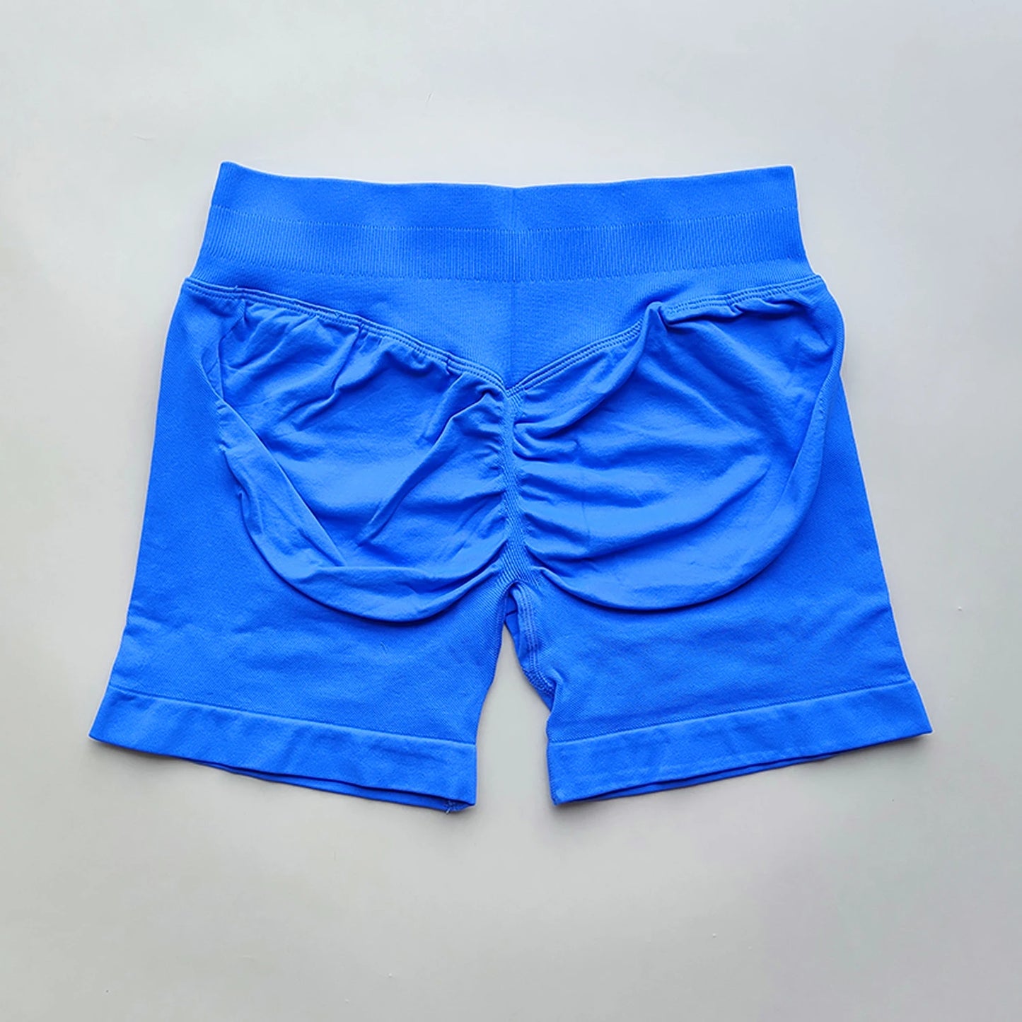 Women Gym Shorts - High Waisted Seamless Workout Shorts With Scrunch Butt Design - ZOOMNSTORE