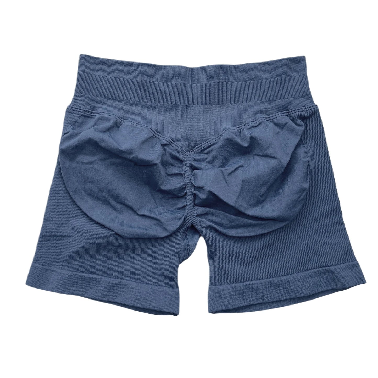 Women Gym Shorts - High Waisted Seamless Workout Shorts With Scrunch Butt Design - ZOOMNSTORE